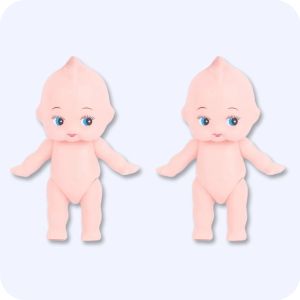 Kewpie Doll 2PCS
