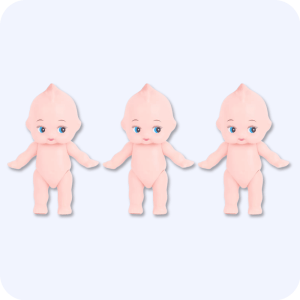 Kewpie Doll 3PCS