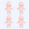 Kewpie Doll 4PCS