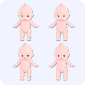 Kewpie Doll 4PCS